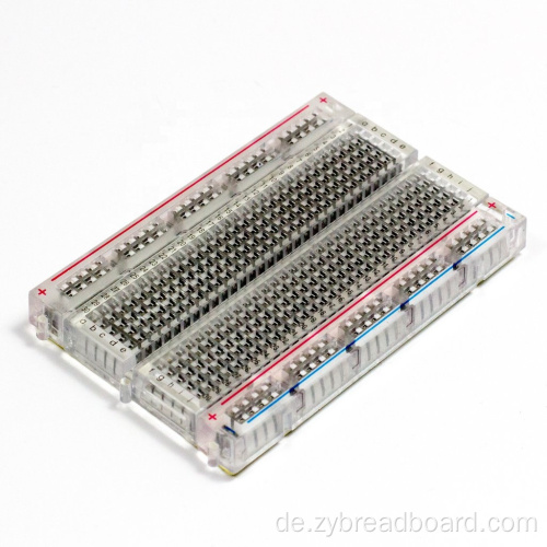 400 Tiepunkte transparente digitale Protobe Breadboard